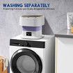 Portable Washing Machine Mini Washer Foldable 11L Semi Auto Domestic Appliance Domestic Purple