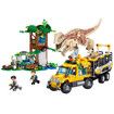 Building Blocks Jurassic World Truck Building Brick Toy Kit for Kids, Creative Jurassic Park Construction