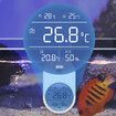 3 In 1 Electronic Aquarium Water Thermometer Hygrometer LCD Digital Water Temperature Measuring Tool With Probe for Fish Tank