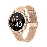Smart Watch Women Call Receive Dial 1.32 Inch Touchscreen Android iOS AI Voice Control Heart Rate Sleep Monitor Pedometer Waterproof Activity Tracker Fitness