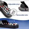 Acupoint Rotating Foot Massage Shoes Slippers Unisex-Size 42-43