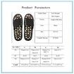 Acupoint Rotating Foot Massage Shoes Slippers Unisex-Size 42-43