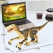 Remote Control Toys with Light Sound and Roar,Touch Control Simulation ElectronicToys for Kids