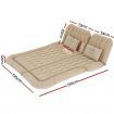 Weisshorn Car Mattress 175x130 Inflatable SUV Back Seat Camping Bed Beige