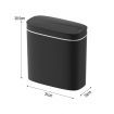 Smart Trash Bin 14L Rubbish Recycling Waste Bin Sensor Automatic Motion Toliet Basket Kitchen Garbage Can Grey