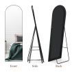 Arch Full Length Mirror Body Free Standing Hanging Floor Leaning for Bedroom Hallway Removable Stand Aluminium Alloy Frame