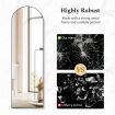 Arch Full Length Mirror Body Free Standing Hanging Floor Leaning for Bedroom Hallway Removable Stand Aluminium Alloy Frame