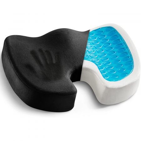 Seat Cushion - Car Seat Cushion for Office Chair (Black)