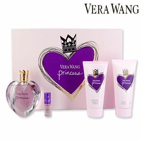 Vera Wang Princess 4 Pc Gift Set 50ml EDT SP Perfume Fragrance For Women   3265 19511 F 