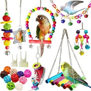 Parrot Chew Toys Bird Bass Rings Parakeet Toys, Parrots, Parakeets,  Cockatiels, Myna, Love Birds