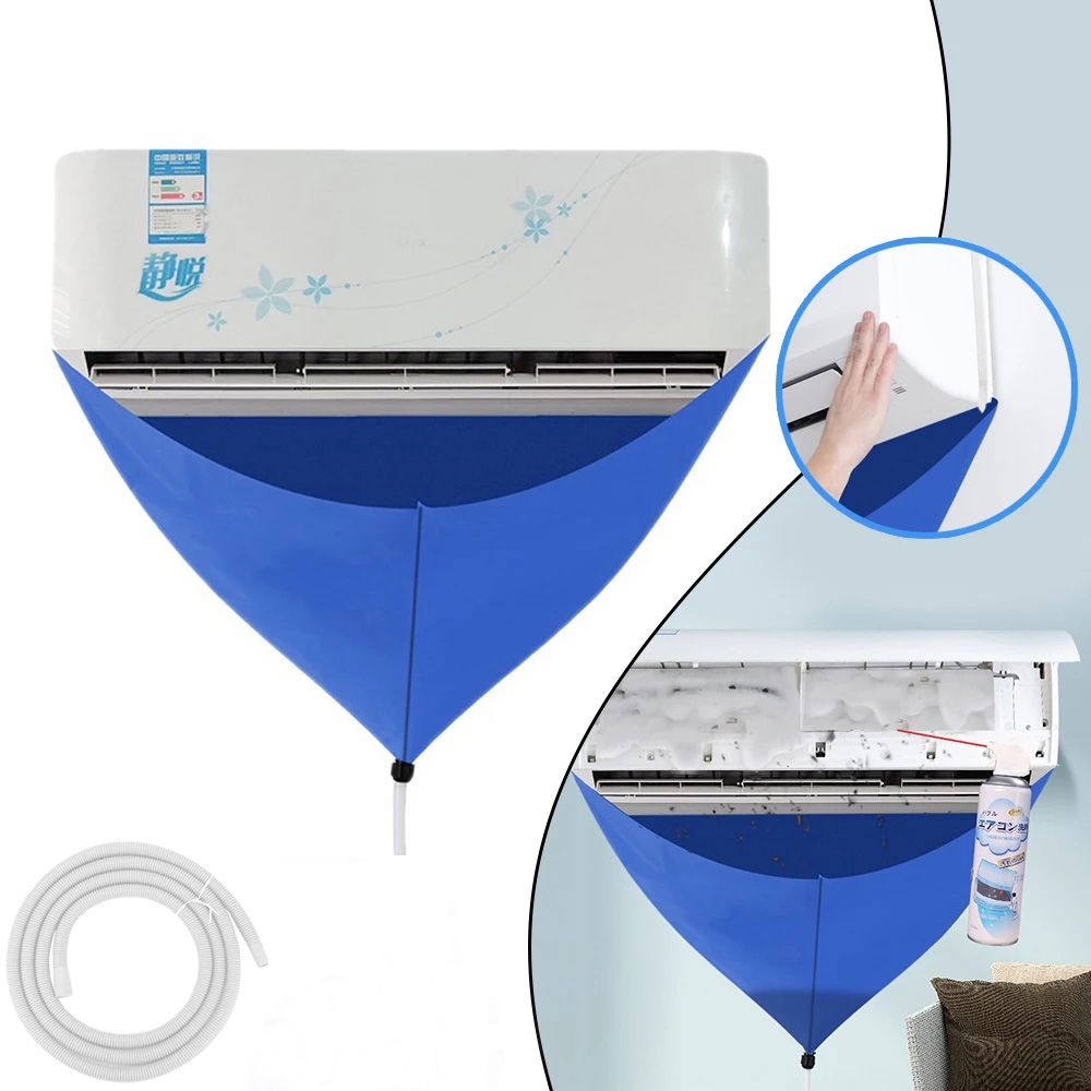 Ac Cleaning Kit Air Conditioner Cleaning Bag with Drain Pipe Ac Cleaner Waterproof Air