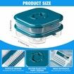 2Pcs Coach Killer Indoor Infestation Efficient Cockroach Trap Double Layer Roach Trap (2 Pieces)