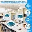 2Pcs Coach Killer Indoor Infestation Efficient Cockroach Trap Double Layer Roach Trap (2 Pieces)