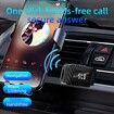3in1 USB Car Wireless 5.3 AUX Car Adapter, FM Transmitter With TF Card Slot, For Car, Home Audio