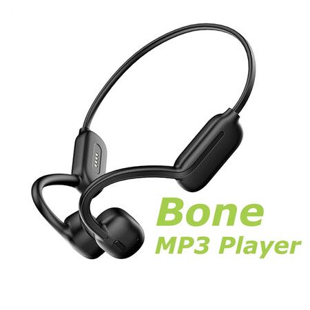 Bone Conduction Earphones Watertight 32GB MP3 Player Bluetooth Wireless Headphone Driving Cycling Earbuds Sports Swiming Running Headset