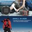 Emergency Radio 4000mAh Solar Hand Crank AM/FM/NOAA Portable Weather Radio,LED Flashlight,Reading Lamp,SOS Alarm,Headphone Jack for Indoor Outdoor Emergency (Grey)