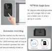 V9-Black-Smart Wireless Remote Video Doorbell, Camera Wireless Intercom, HD Night Vision WiFi Security, Cloud Storage, 2-Way Audio,Visitor Capture