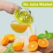 Multifunctional Manual Juicer, Lemon and Lime Juicer with Comfort Grip Handle(Green)