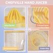 Multifunctional Manual Juicer, Lemon and Lime Juicer with Comfort Grip Handle