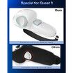 Controller Grips for Oculus Meta Quest 3 Touch Plus Controllers Grip Cover for VR Controllers Straps Silicone Covers Protector,Non-Slip Thumbstick Covers,1Pair,White