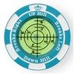 Reader,Golf Hat Clip Ball Marker with High Precision Green Reading Aid Golf Accessories for Men Women (Sky Blue)