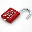 Guard Security 10 Digit Push Button Combination Padlock, 5 Digit Locking Mechanism