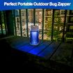 Bug Zapper Indoor Plug in Mosquito Killer Trap Zapper, Electric Gnat Fly Trap Zapper for House Indoor Bug Killer Light Eliminates Flying Pests for Home