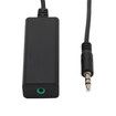 Ground Loop Noise Isolator for Car Audio, Home Stereo System with Jack 3.5mm Audio Cable (Black)