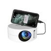 Portable Household Projector Mini Mobile Phone Hd Color White