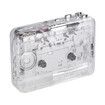 Cassette Player Portable USB Cassette Player Transparent Cassette Tape Player