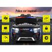 ALFORDSON Kids Police Ride On Car 12V Electric Toy Patrol Remote Control Black