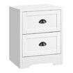 ALFORDSON Bedside Table Hamptons Nightstand Storage Side End Cabinet White