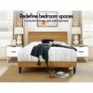 ALFORDSON Bedside Table Nightstand Side Storage Cabinet Scandinavian White