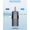 3 in 1 Wireless Microphone,Mini Microphone,USB C Microphone,iPhone Mic,2.4G Ultra-Low Delay,Microphone for iPhone/Android/Video Recording/Vlog