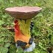 Rooster Bird Feeder Resin Statue Figurine Decoration Animal Living Room Candy Plate Storage Garden Home Decor