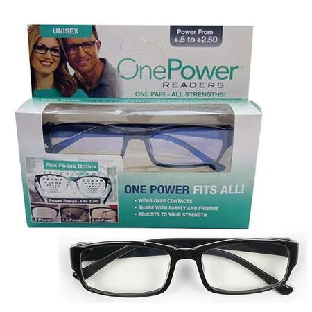 black,Auto Focus Reading Glasses, Clear Focus Auto Adjusting Optic for Women and Men