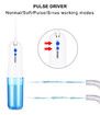 Rechargeable Oral Irrigator Water Flosser Dental Tooth Cleaning Device 4 Modes 200ML Water Tank Teeth Cleaner With 5 Jet Tips