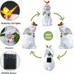 Garden Solar Outdoor Statues Rabbit Light, Patio Decor Easter Bunny with Butterfly Ornament for Lawn Balcony Yard