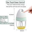 Electric Kitchen Mixer, Hands Free Mixer, Egg White Beater,900ML