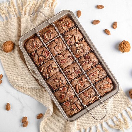 Individual brownie outlet pan