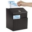 Suggestion Box with Lock,Metal Wall Mounted Ballot Box,Donation and Collection Key Drop Box with Slot