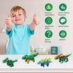 12PCS Easter Eggs Building Blocks Toys for Kids Age 6 to 12