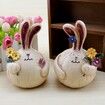 Easter Resin Ornaments Rabbit Crafts Home Decorations (10*13 CM)