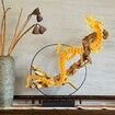 3D Printed Dragon in Egg,Full Articulated Dragon Crystal Dragon with Dragon Egg,Flexible Joints Home Decor Executive Desk Toys,Home Office Decor Executive Desk Toys (Gold)