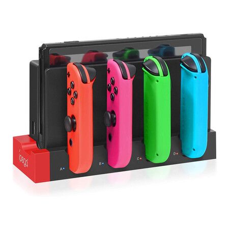 Charging Dock Station for Game Controller Switch and OLED