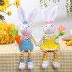 Easter Gnomes Decorations,Easter Bunny Gnomes Plush for The Home,Rabbit Gnomes Stuffed Doll Gifts for Tiered Tray Party Decor Home Table Decorations (2Pack)