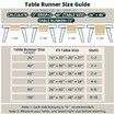 Table Runner for Home Decor 72 Inches Long Farmhouse Rustic Table Runner Cream & Brown Macrame Table Runner with Tassels for Boho Dining Bedroom Decor Rustic Bridal Shower (12x72 Inches)