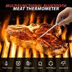 BBQ Meat Thermometer Food Cooking 91m Wireless Bluetooth Temp Probe Beef Grill Oven Smoker Instant Read Waterproof Outdoor Kitchen Digital