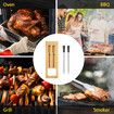 BBQ Meat Thermometer Food Cooking 91m Wireless Bluetooth Temp Probe Beef Grill Oven Smoker Instant Read Waterproof Outdoor Kitchen Digital