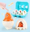(dinoszur)Easter Egg Toys for Boys Girls Kids,Toddler Easter Basket Stuffers Prefilled Easter Eggs with Toys Inside Filled Infant Montessori Toy Gift
